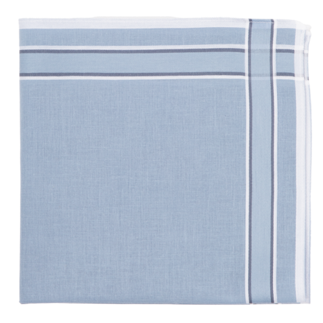 Tiseco Heren Zakdoeken 6P Indigo 7030 | 33461