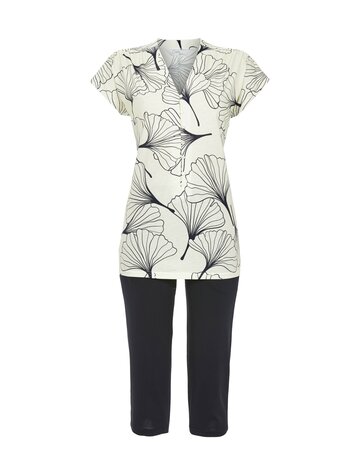 Ch&eacute;rie L&iacute;ne Pyjama Champagner Dark Blue 6271204-130 | 33656