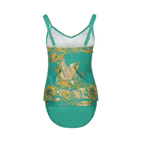 Mila Tankini Aqua Green Copper N59220-23 | 33433
