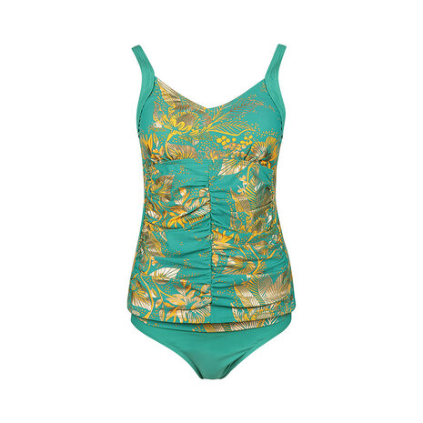 Mila Tankini Aqua Green Copper N59220-23 | 33433