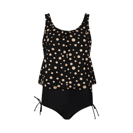 Mila Tankini Sand Black N59207-23 | 33438