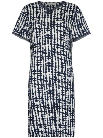 Pastunette Dames Nachthemd Dark Blue Korte Mouw  111261-226-1 | 33576