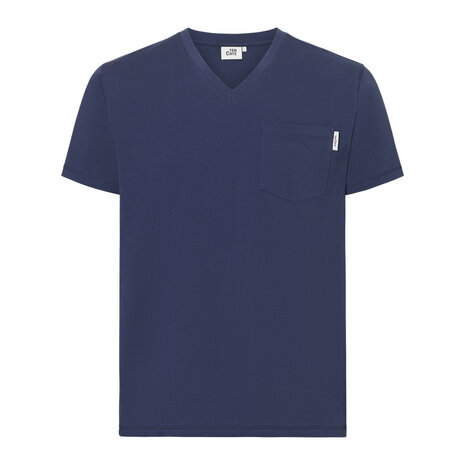 Ten Cate Men Lounge Shirt Short Sleeve Navy Indigo 60739-6168 | 33616