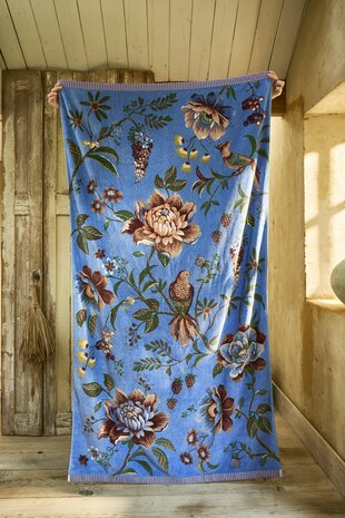 Pip Studio Strandlaken Secret Garden Blue 33270