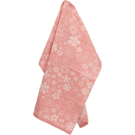 Bunzlau Castle Theedoek Flowerbed Pink 6374 | 33375