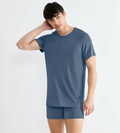 Sloggi Men SLG Base Soft T-Shirt Blue 10226715-00XX | 33235