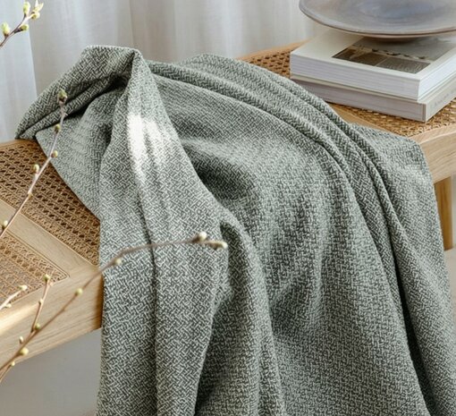 Linolux Plaid Borg Green SPREILNX BORG GN | 33712