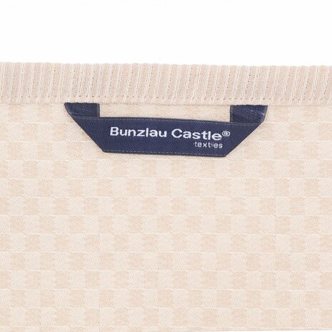 Bunzlau Castle Theedoek Small Check Sand 6449 | 33714