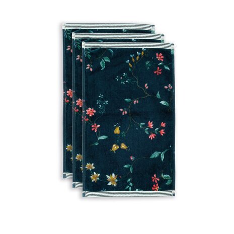 Pip Studio Badgoed Les Fleurs Dark Blue | 26295