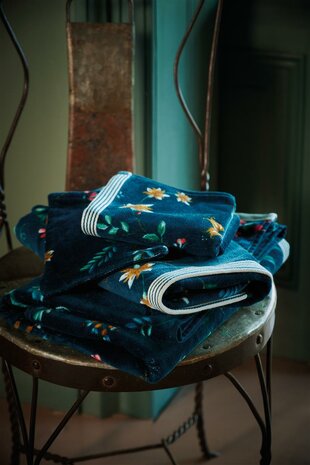 Pip Studio Badgoed Les Fleurs Dark Blue | 26295