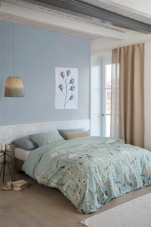 Ariadne At Home Dekbedovertrek Wind Green | 32552