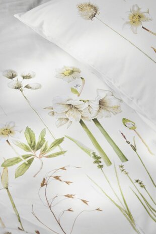Marjolein Bastin Dekbedovertrek Amaryllis White 33763