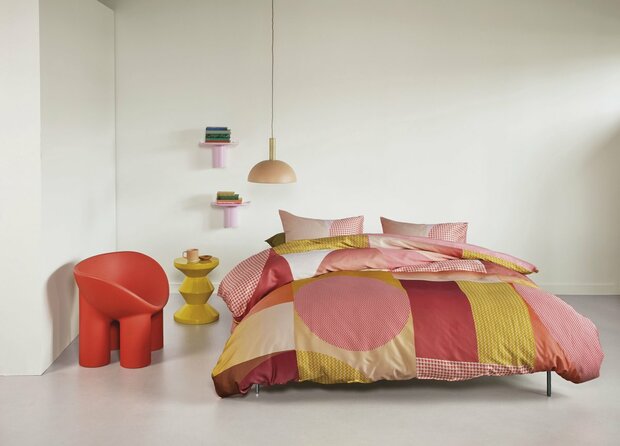 Beddinghouse Dutch Design Dekbedovertrek Sunset Boulevard Coral 33768