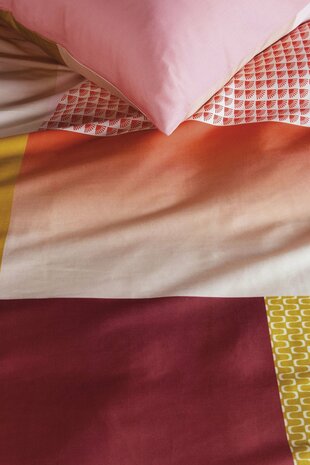 Beddinghouse Dutch Design Dekbedovertrek Sunset Boulevard Coral 33768