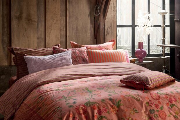 Pip Studio Dekbedovertrek Coco Flower Coral 33830