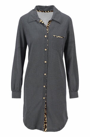 Ringella Dames Nachthemd Zwart 6511008-900 | 33861