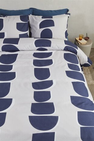 VT Wonen Dekbedovertrek Moons Indigo | 33906