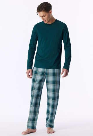Schiesser Men Shirt Deep Sea Green 183534-725 | 34110