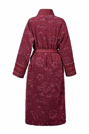 Pip Studio Badjas Jasmin Jacquard Dark Pink | 34151