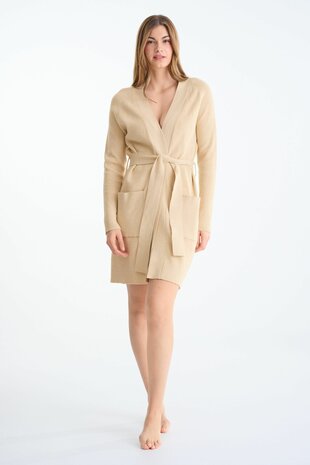 Lisca Jas Easy Cardigan Long Sand 86399-13 | 34139
