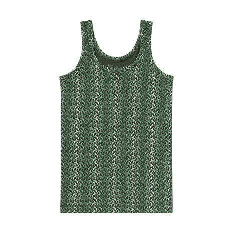 Ten Cate Boys Singlet 3-Pack Jumping Deer Gradient Moss 60870-6275 | 34067
