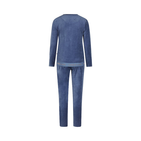 Charlie Choe Dames Huispak Velours Set Naval Academy M61152-38 | 34292