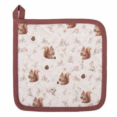 Clayre & Eef Pannenlap Eekhoorn TST45| 34242