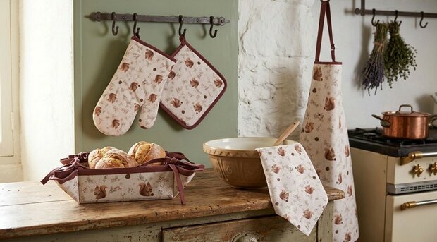 Clayre & Eef Ovenwant Eekhoorn TST44 | 34241