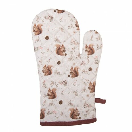 Clayre & Eef Ovenwant Eekhoorn TST44 | 34241