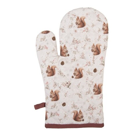 Clayre & Eef Ovenwant Eekhoorn TST44 | 34241