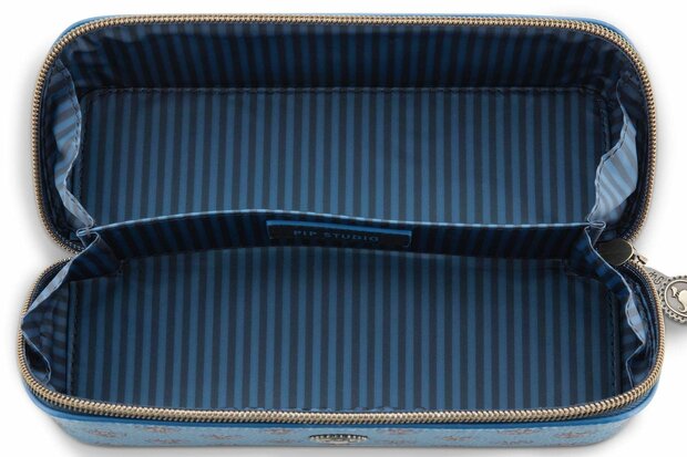 Pip Studio Cyrille Cosmetic Bag Small Jaipur Flower Blue W26-PIP51.274.313-UNI | 34254