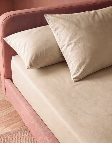 Essenza Essential Jersey Hoeslaken Oatmeal 103116-170 | 33945