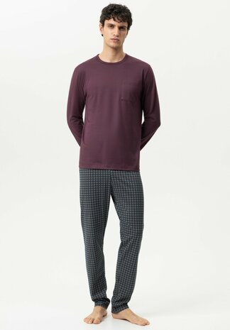 Mey Heren Pyjama Oxblood 2240110 - 762 | 34168