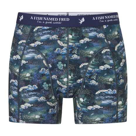Ten Cate x A Fish Named Fred Shorts 2-Pack Fuji Dream Japanese Story 60893-6311 | 34190