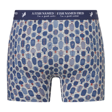 Ten Cate x A Fish Named Fred Shorts 2-Pack Manga Lantern Multi Blue 60893-6312 | 34191
