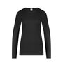 Ten Cate Women Thermo Long Sleeve Rib Black 60390 | 30954