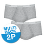 Sloggi Men Basic Maxi 2-Pack Grijs 10020410 | 15735