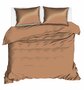 Livello Dekbedovertrek Uni Satijn Caramel DBSLIN3700 | 27051