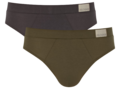 Sloggi Men Go Natural Brief 2-Pack Brown 10214618-M004 | 27851
