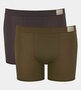 Sloggi Men Go Natural Short 2-Pack Brown 10214598-M004 | 27857