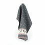 Bunzlau Castle Theedoek Birds Black  6064 | 21754