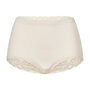 Ten Cate Women Secrets High Waist Brief Lace Back Shiny Almond 31758-6235 | 33484