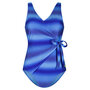 Ten Cate Badpak V-Neck Padded Faded Blues 60672-2204 | 33360