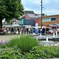 Streekmarkt in centrum Rijssen