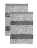 Beddinghouse Badgoed Sheer Stripe Antraciet 21151