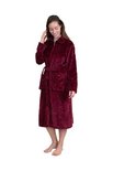 Jensen Danmark Badjas Bordeaux 1330F481 | 21537