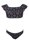 Lentiggini Meisjes Bikini Black/White 13A-31519H | 20661