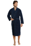 Schiesser Heren Badjas Donkerblauw 142106-803 | 20369