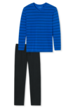 Schiesser Pyjama Royaal Blue 159622 | 21620