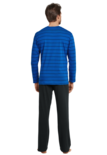 Schiesser Pyjama Royaal Blue 159622 | 21620